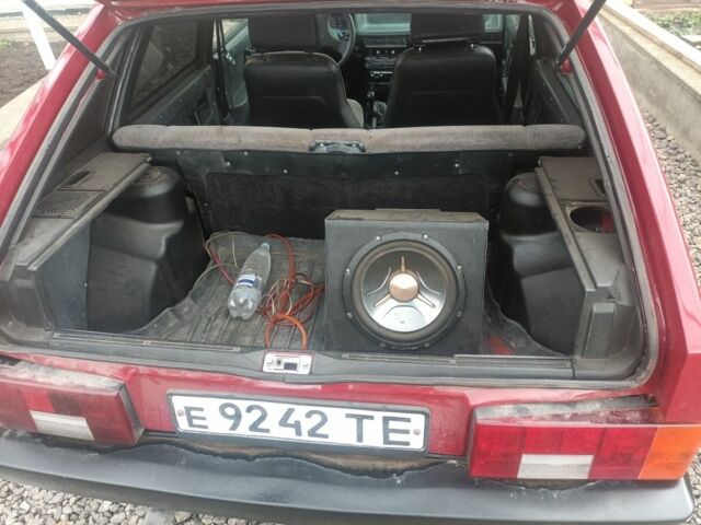 Красный ВАЗ 2109, объемом двигателя 1.5 л и пробегом 71 тыс. км за 1300 $, фото 1 на Automoto.ua