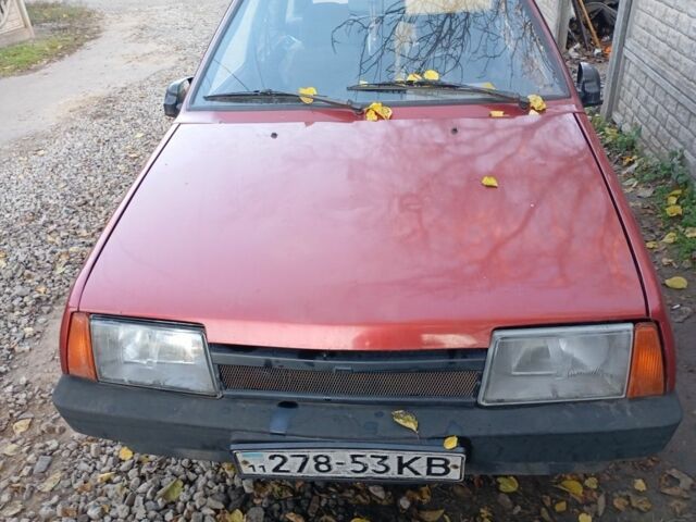 Красный ВАЗ 2109, объемом двигателя 0 л и пробегом 1 тыс. км за 715 $, фото 1 на Automoto.ua