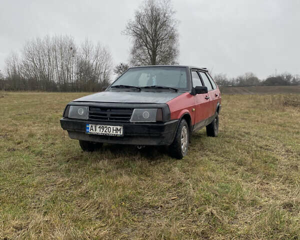 Красный ВАЗ 2109, объемом двигателя 1.5 л и пробегом 85 тыс. км за 875 $, фото 1 на Automoto.ua