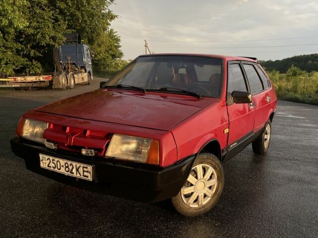Червоний ВАЗ 2109, об'ємом двигуна 1.5 л та пробігом 341 тис. км за 481 $, фото 1 на Automoto.ua