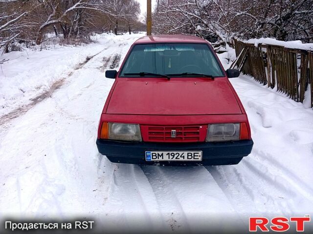 Красный ВАЗ 2109, объемом двигателя 1.5 л и пробегом 2 тыс. км за 1000 $, фото 1 на Automoto.ua