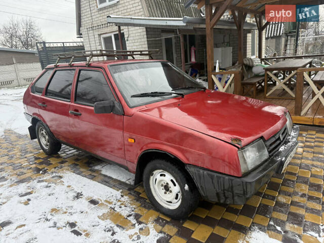 Червоний ВАЗ 2109, об'ємом двигуна 1.29 л та пробігом 200 тис. км за 750 $, фото 1 на Automoto.ua