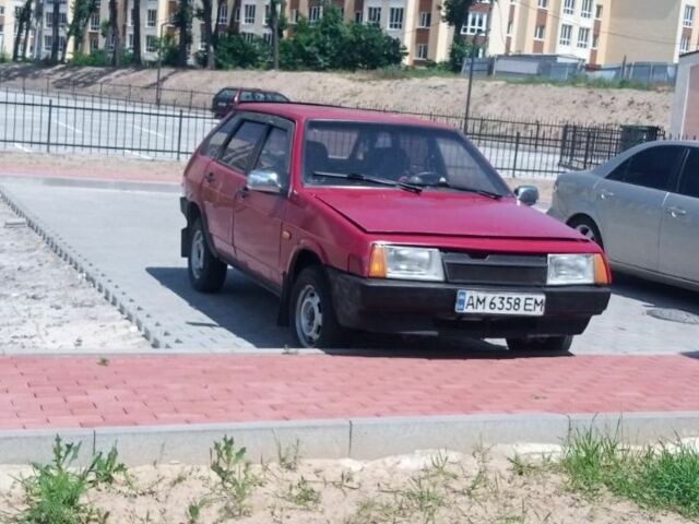Красный ВАЗ 2109, объемом двигателя 0 л и пробегом 2 тыс. км за 1100 $, фото 1 на Automoto.ua