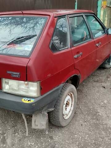 Червоний ВАЗ 2109, об'ємом двигуна 1.3 л та пробігом 60 тис. км за 1150 $, фото 1 на Automoto.ua