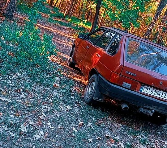 Червоний ВАЗ 2109, об'ємом двигуна 1.3 л та пробігом 0 тис. км за 600 $, фото 1 на Automoto.ua