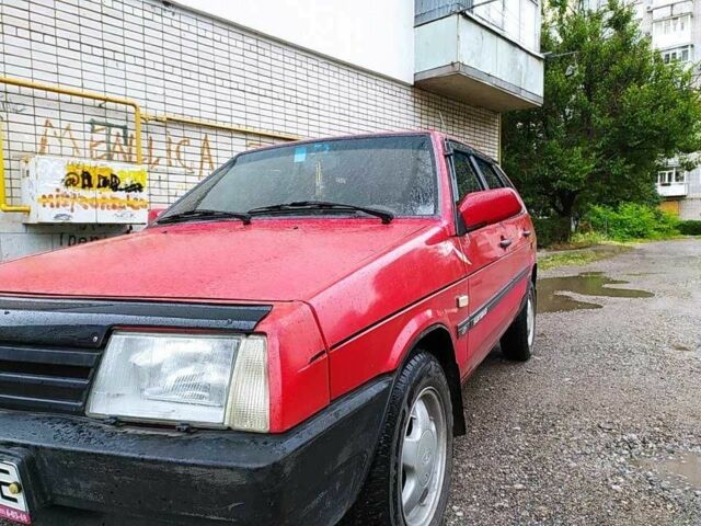 Красный ВАЗ 2109, объемом двигателя 1.3 л и пробегом 67 тыс. км за 1535 $, фото 1 на Automoto.ua