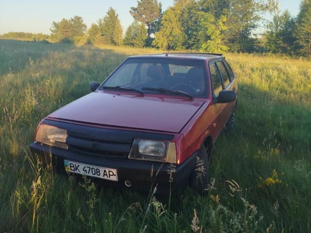 Красный ВАЗ 2109, объемом двигателя 0 л и пробегом 25 тыс. км за 850 $, фото 1 на Automoto.ua