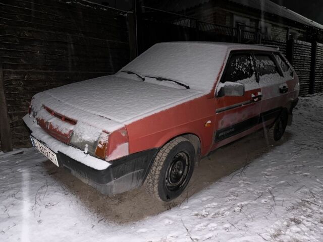 Червоний ВАЗ 2109, об'ємом двигуна 1.3 л та пробігом 3 тис. км за 550 $, фото 1 на Automoto.ua