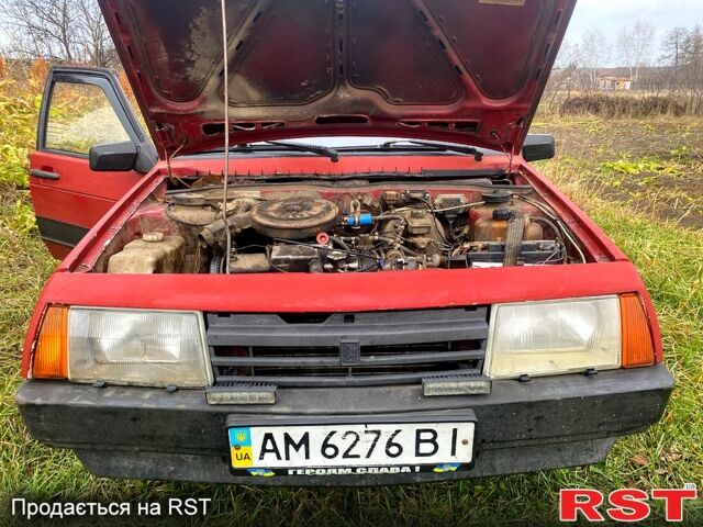 Червоний ВАЗ 2109, об'ємом двигуна 1.4 л та пробігом 250 тис. км за 460 $, фото 1 на Automoto.ua