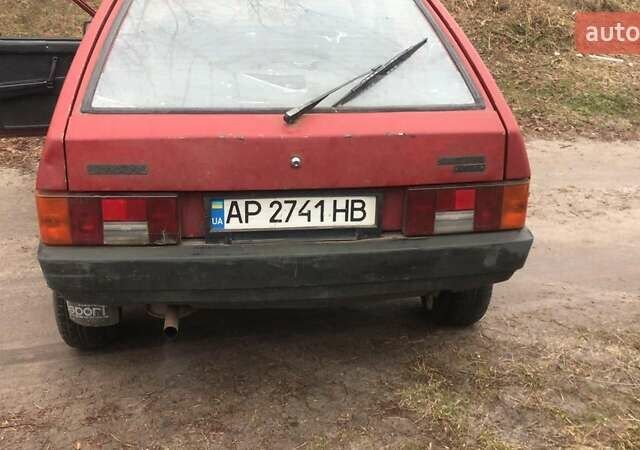 Красный ВАЗ 2109, объемом двигателя 1.3 л и пробегом 300 тыс. км за 850 $, фото 1 на Automoto.ua