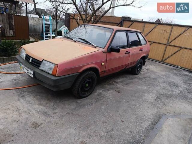 Червоний ВАЗ 2109, об'ємом двигуна 1.29 л та пробігом 235 тис. км за 500 $, фото 1 на Automoto.ua