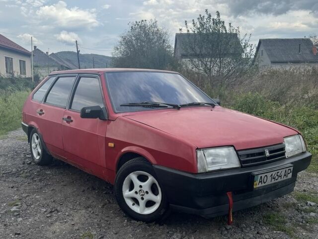 Красный ВАЗ 2109, объемом двигателя 0 л и пробегом 40 тыс. км за 600 $, фото 1 на Automoto.ua