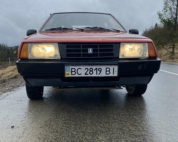 Красный ВАЗ 2109, объемом двигателя 1.5 л и пробегом 89 тыс. км за 900 $, фото 1 на Automoto.ua