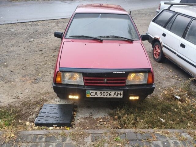 Червоний ВАЗ 2109, об'ємом двигуна 1.3 л та пробігом 86 тис. км за 850 $, фото 1 на Automoto.ua