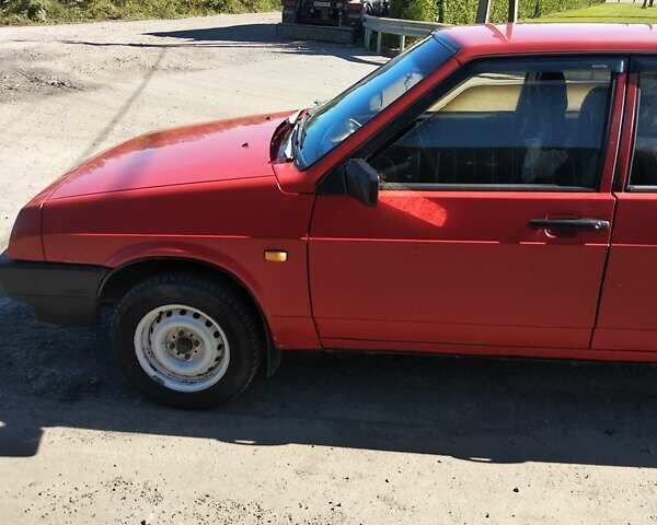 Красный ВАЗ 2109, объемом двигателя 1.29 л и пробегом 1 тыс. км за 1500 $, фото 1 на Automoto.ua