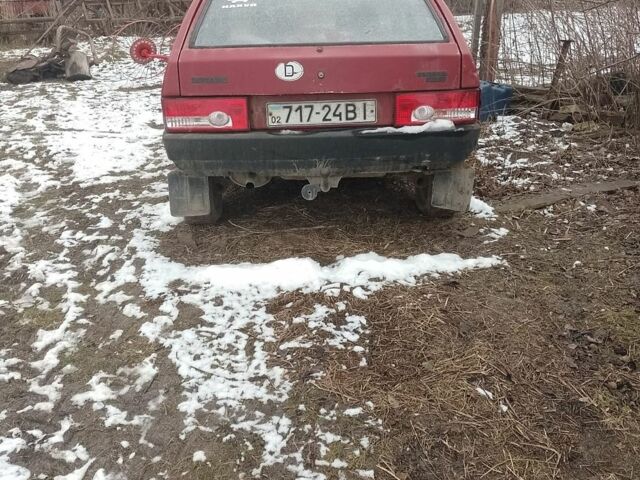 Красный ВАЗ 2109, объемом двигателя 0 л и пробегом 10 тыс. км за 500 $, фото 1 на Automoto.ua