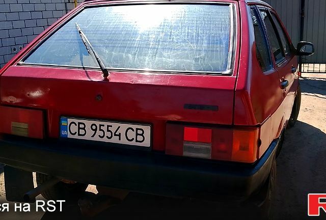 Червоний ВАЗ 2109, об'ємом двигуна 1.3 л та пробігом 0 тис. км за 850 $, фото 1 на Automoto.ua
