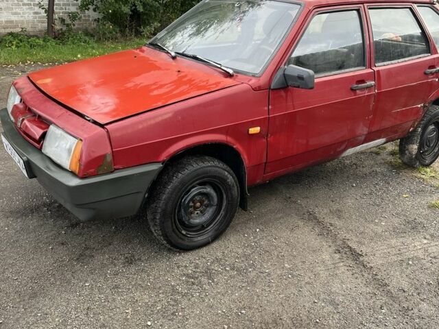 Червоний ВАЗ 2109, об'ємом двигуна 0 л та пробігом 170 тис. км за 592 $, фото 1 на Automoto.ua