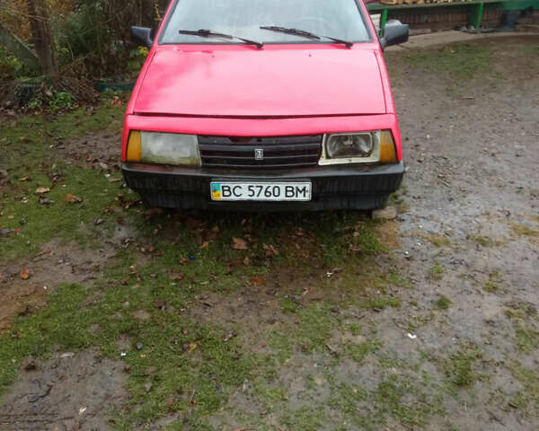 Красный ВАЗ 2109, объемом двигателя 1.3 л и пробегом 111 тыс. км за 235 $, фото 1 на Automoto.ua