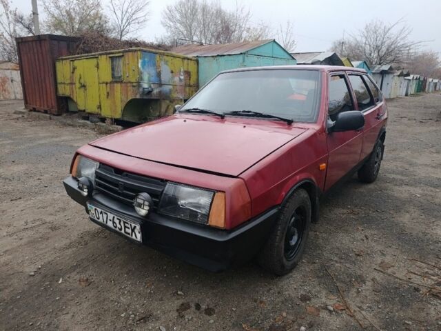 Червоний ВАЗ 2109, об'ємом двигуна 0 л та пробігом 100 тис. км за 548 $, фото 1 на Automoto.ua