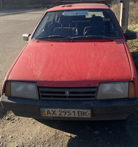 Червоний ВАЗ 2109, об'ємом двигуна 1.29 л та пробігом 100 тис. км за 500 $, фото 1 на Automoto.ua