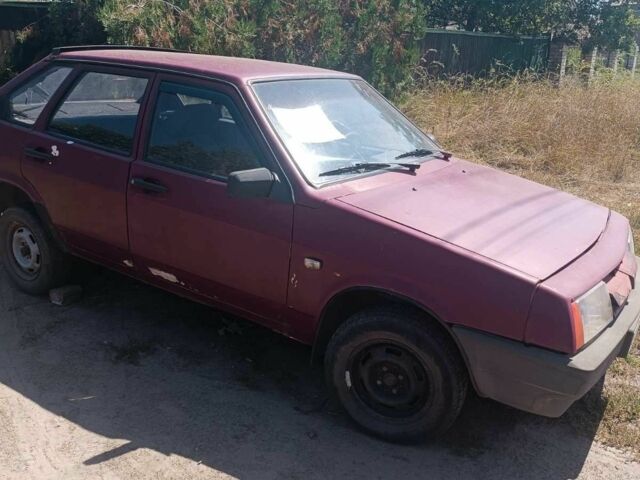 Червоний ВАЗ 2109, об'ємом двигуна 1.3 л та пробігом 1000 тис. км за 670 $, фото 1 на Automoto.ua
