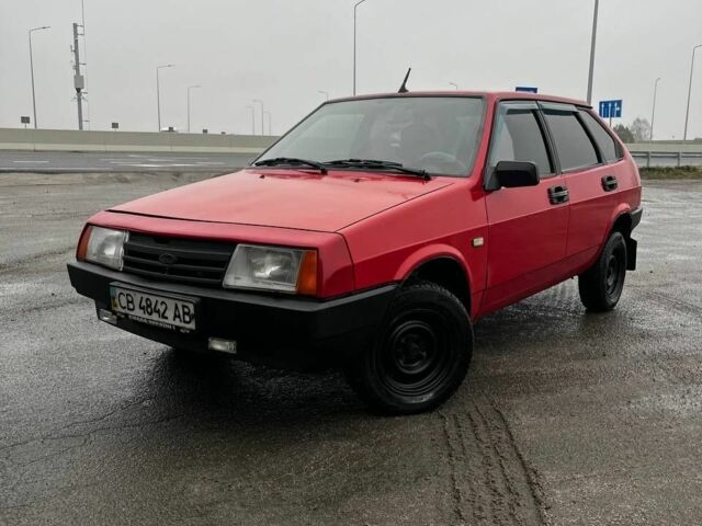 Красный ВАЗ 2109, объемом двигателя 1.5 л и пробегом 663 тыс. км за 945 $, фото 1 на Automoto.ua