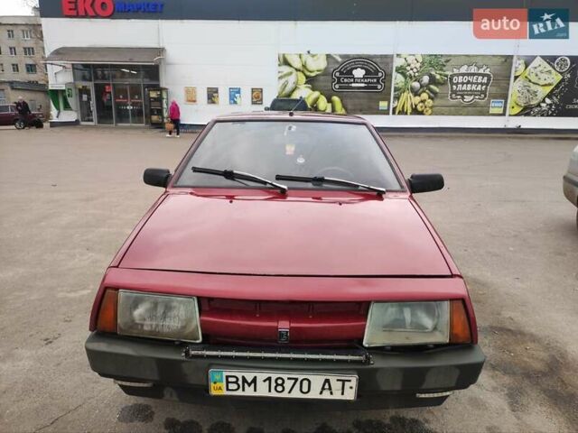Красный ВАЗ 2109, объемом двигателя 1.5 л и пробегом 350 тыс. км за 1300 $, фото 1 на Automoto.ua