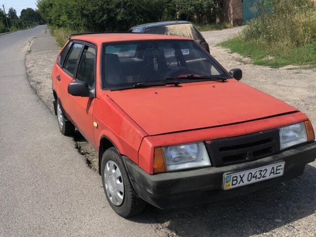 Красный ВАЗ 2109, объемом двигателя 0 л и пробегом 157 тыс. км за 673 $, фото 1 на Automoto.ua