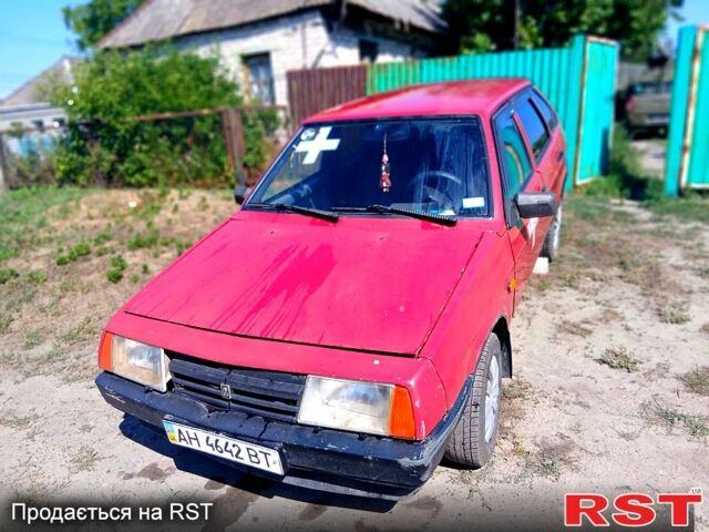 Червоний ВАЗ 2109, об'ємом двигуна 1.5 л та пробігом 77 тис. км за 1000 $, фото 1 на Automoto.ua