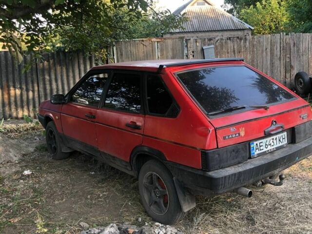 Красный ВАЗ 2109, объемом двигателя 1.3 л и пробегом 30 тыс. км за 728 $, фото 1 на Automoto.ua