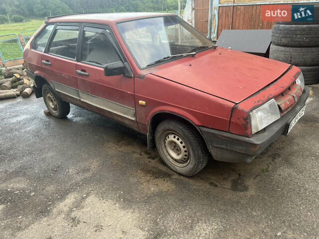 Червоний ВАЗ 2109, об'ємом двигуна 1.5 л та пробігом 200 тис. км за 380 $, фото 1 на Automoto.ua