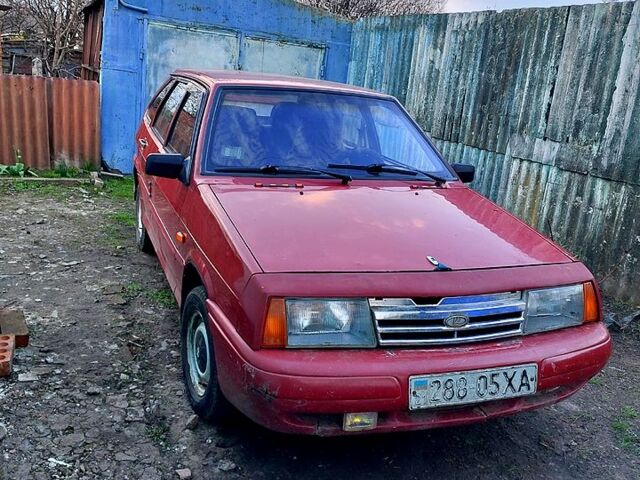 Красный ВАЗ 2109, объемом двигателя 1.5 л и пробегом 0 тыс. км за 650 $, фото 1 на Automoto.ua