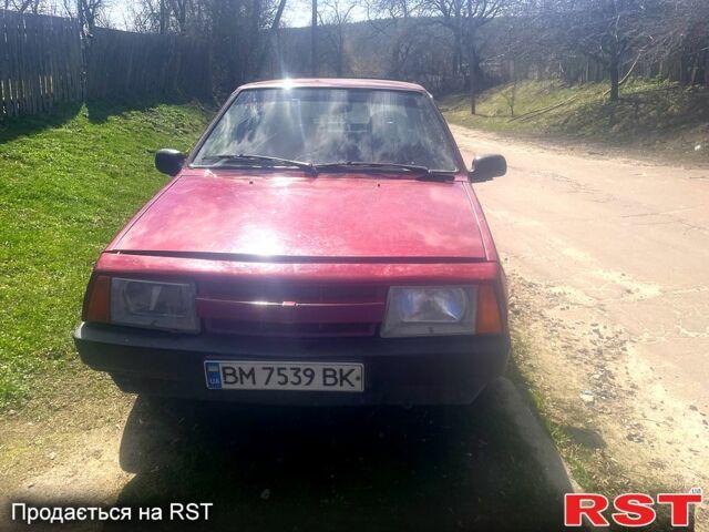 Красный ВАЗ 2109, объемом двигателя 1.5 л и пробегом 180 тыс. км за 1400 $, фото 1 на Automoto.ua