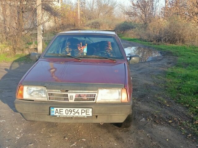 Червоний ВАЗ 2109, об'ємом двигуна 1.3 л та пробігом 5 тис. км за 591 $, фото 1 на Automoto.ua