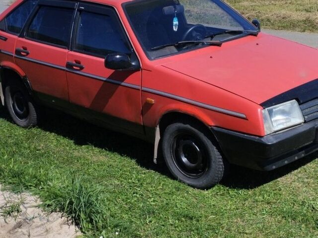 Червоний ВАЗ 2109, об'ємом двигуна 1.3 л та пробігом 69 тис. км за 680 $, фото 1 на Automoto.ua