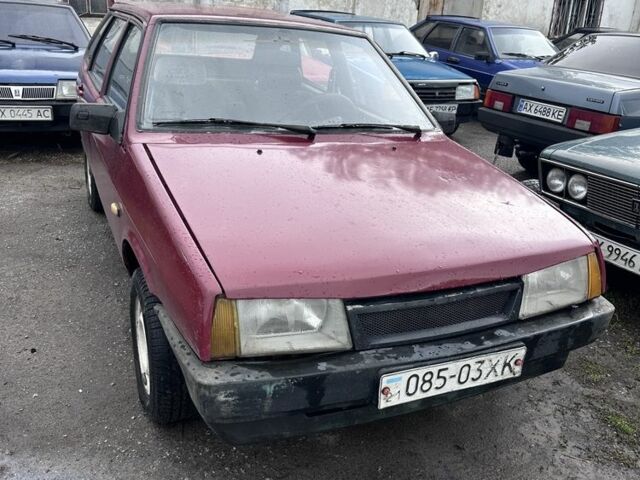 Красный ВАЗ 2109, объемом двигателя 0 л и пробегом 123 тыс. км за 650 $, фото 1 на Automoto.ua
