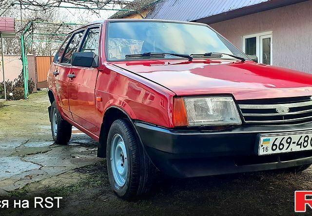 Красный ВАЗ 2109, объемом двигателя 1.5 л и пробегом 0 тыс. км за 1450 $, фото 1 на Automoto.ua