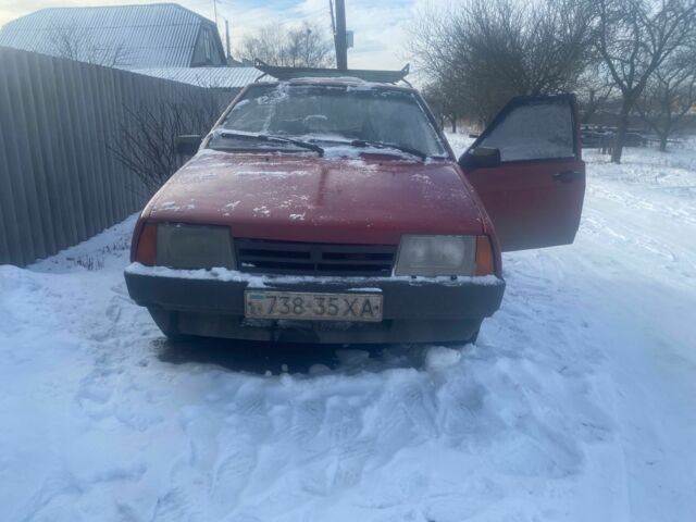 Червоний ВАЗ 2109, об'ємом двигуна 1.5 л та пробігом 100 тис. км за 800 $, фото 1 на Automoto.ua