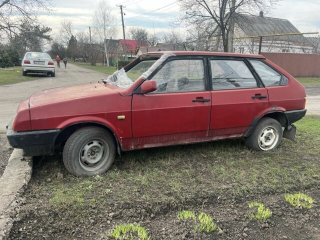 Червоний ВАЗ 2109, об'ємом двигуна 0 л та пробігом 250 тис. км за 500 $, фото 1 на Automoto.ua