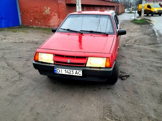 Красный ВАЗ 2109, объемом двигателя 1.3 л и пробегом 71 тыс. км за 870 $, фото 1 на Automoto.ua