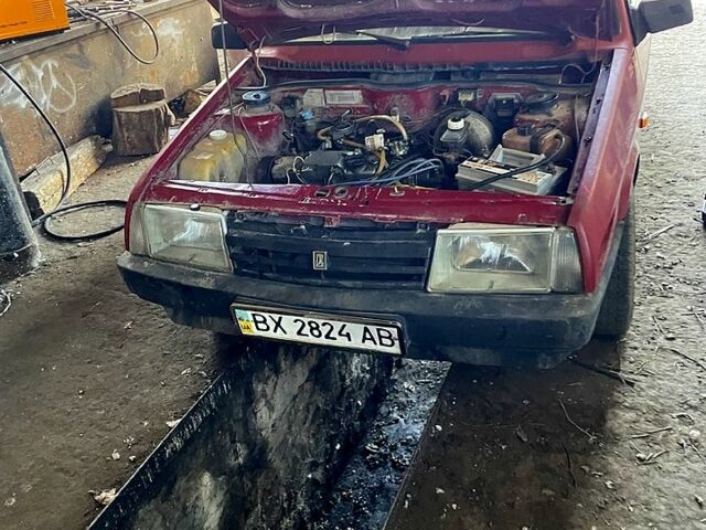 Червоний ВАЗ 2109, об'ємом двигуна 1.3 л та пробігом 205 тис. км за 350 $, фото 1 на Automoto.ua