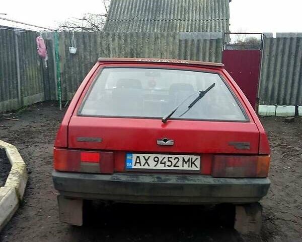 Красный ВАЗ 2109, объемом двигателя 1.5 л и пробегом 210 тыс. км за 1000 $, фото 1 на Automoto.ua