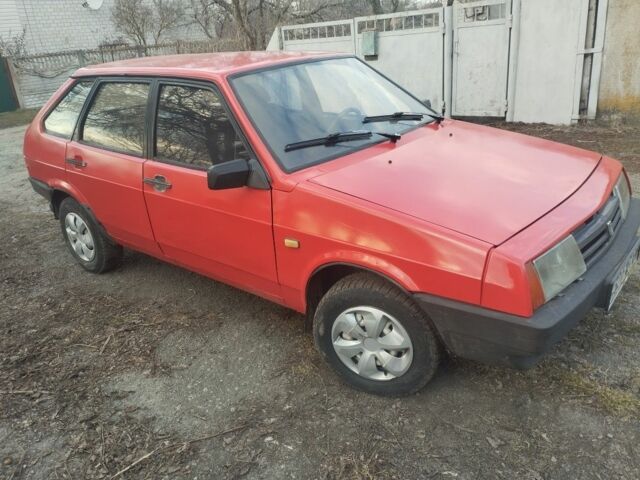 Красный ВАЗ 2109, объемом двигателя 0 л и пробегом 232 тыс. км за 650 $, фото 1 на Automoto.ua