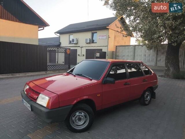 Красный ВАЗ 2109, объемом двигателя 1.3 л и пробегом 76 тыс. км за 1750 $, фото 1 на Automoto.ua