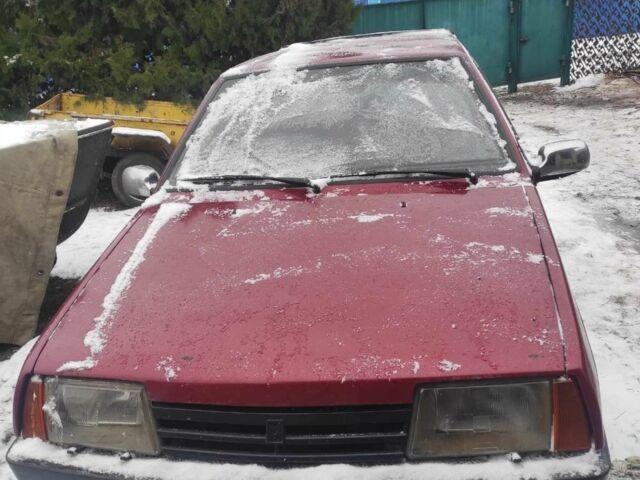 Красный ВАЗ 2109, объемом двигателя 0 л и пробегом 2 тыс. км за 1000 $, фото 1 на Automoto.ua