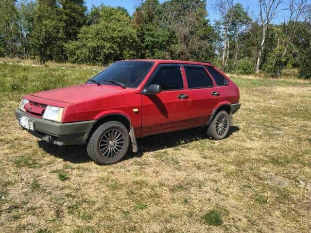 Червоний ВАЗ 2109, об'ємом двигуна 1.3 л та пробігом 3 тис. км за 1300 $, фото 1 на Automoto.ua