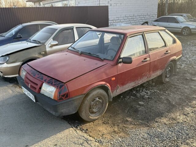 Красный ВАЗ 2109, объемом двигателя 1.5 л и пробегом 252 тыс. км за 550 $, фото 1 на Automoto.ua