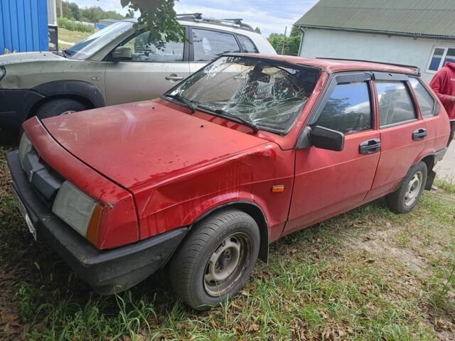 Червоний ВАЗ 2109, об'ємом двигуна 1.3 л та пробігом 340 тис. км за 500 $, фото 1 на Automoto.ua