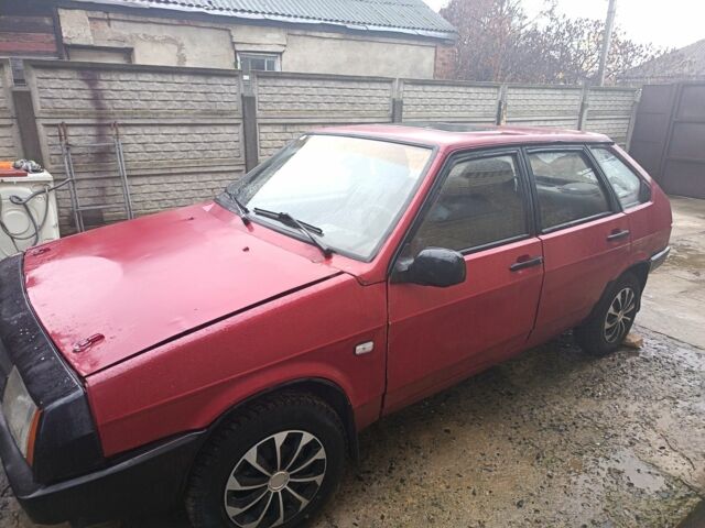 Красный ВАЗ 2109, объемом двигателя 1.5 л и пробегом 1000 тыс. км за 999 $, фото 1 на Automoto.ua